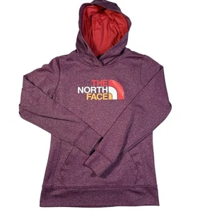 Sudadera con Capucha The North Face S P Pullover Jaspeado Púrpura Forrada de Vellón - Imagen 1 de 9