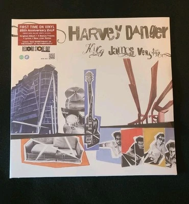Harvey Danger King James Version Blue 2LP Vinyl Record RSD x/1,000 Sealed - Image 1 of 2