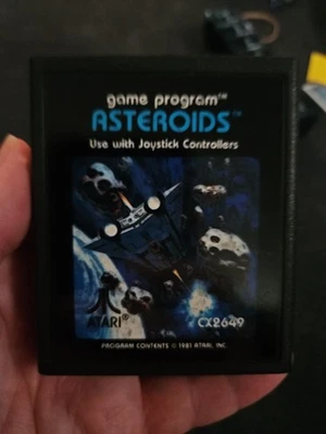 Atari 2600 Asteroids  VCS 1981  Cx2649 Video Game Cartridge Only - Image 1 of 3