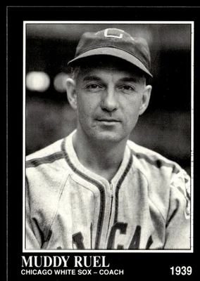 1991 Conlon Collection TSN Muddy Ruel Chicago White Sox #284 - Image 1 of 2