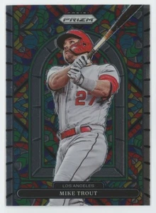 2022 Panini Prizm Stained Glass Mike Trout Angels #SG-5 C48 - Picture 1 of 2