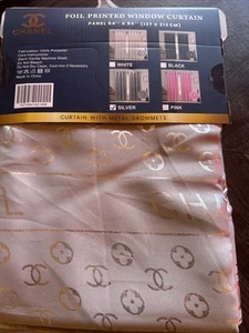 Foil Printed Windows Curtain - Picture 1 of 7