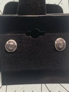 Sterling Silber Cowboy Hut Ohrringe Ohrstecker - Bild 1 von 7