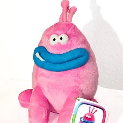 HEY CLAY Monster Plüschtier "Terry" Stofftier Plüsch pink NEU m. Etikett - Bild 1 von 4