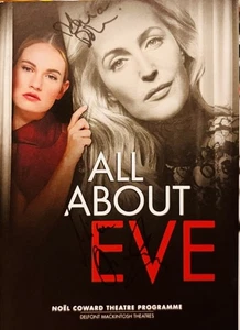 Julian Ovenden + Signed ALL ABOUT EVE West End Programme / Playbill - Picture 1 of 3