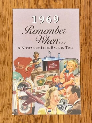 Folleto Remember When... KardLet 1969 Foto 1 de 3