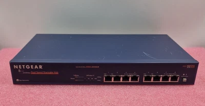 NETGEAR DS508 8 Port 10/100Mbps Dual Speed Stackable Hub Unmanaged - Image 1 of 4