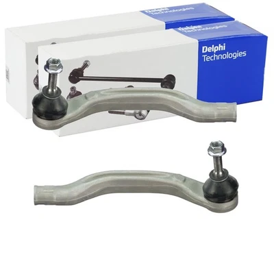 2x DELPHI SPURSTANGENKÖPFE passend für RENAULT ESPACE GRAND MEGANE SCÉNIC - Bild 1 von 4