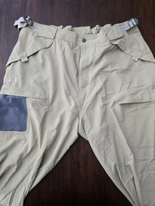 Under Armour AllSeason Gear Fishing Pants XXL Beige NWT $69.99 - Picture 1 of 8