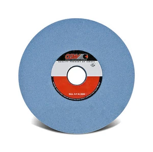 7"x1/4"x1-1/4" 100 Grit Blue A/O Type 1 Grinding Wheel AZ100-K8-V32A CGW #34315 - Picture 1 of 1