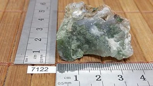 AGATE MOUSSE pierre brute mineraux lithotherapie collection soin reiki brut deco - Picture 1 of 1