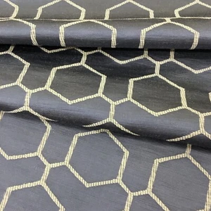 778. Nova Grey Jacquard fabric, price per 1/2 metre, 143cm wide - Picture 1 of 8