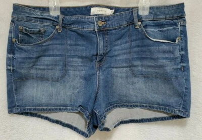 Torrid Womens Shorts Size 26 26W Blue Jean - Image 1 of 4