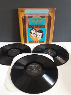 ТЕАТР MURRAY HILL FIBBER MCGEE & MOLLY 3 LP НАБОР 6 ЭПИЗОДОВ NR. КАК НОВЫЙ ПРОТЕСТИРОВАН  - Изображение 1 из 4