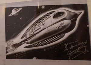 Tarjeta de nave cohete REPRO de la Patrulla Espacial - Imagen 1 de 2