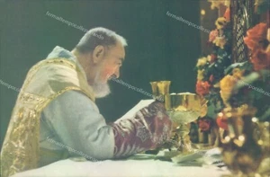 o145 cartolina padre pio da pietralcina - Picture 1 of 2