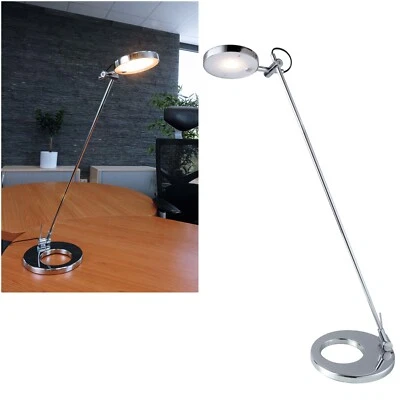 große design Led Schreib-Tisch-Lampe schwenkbar Lese Büro Arbeitsplatz-Leuchte - Bild 1 von 4