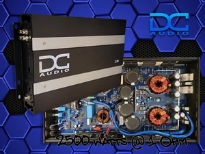 DC Audio 2500W Mono Block A4 2.5K Amplifier 4 Ohm - Picture 1 of 7