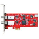 TBS6902 DVB-S2 double tuner PCIe montre carte enregistrement satellite FTA TV 