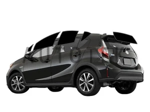 PreCut Window Film Any Shade % VLT For Toyota Prius C 2012 - 2019 Tinting Films - Picture 1 of 11