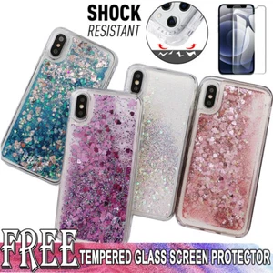 Funda resistente con brillo líquido para iPhone 11 Pro Max SE X XR XS 7 8 Plus - Imagen 1 de 15