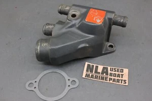 OMC Cobra 910179 914082 V6 V8 4.3L 350 5.7L 5.8L Thermostat Housing Cover - Picture 1 of 6