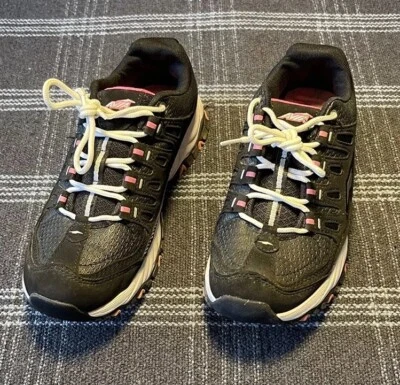 Women’s AVIA WMA146ES010 Memory Foam Insole  Black,pink Athletic Sneakers Sz 7.5 - Image 1 of 4