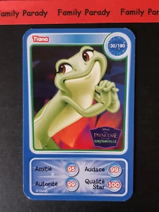 Tiana 30/180 Carte Disney/Pixar La Princesse et la Grenouille Auchan 2010 Fr - Zdjęcie 1 z 2