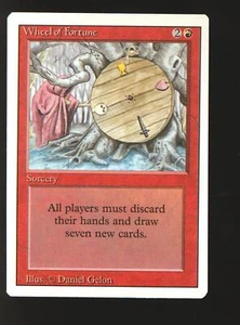 Magic MTG 3rd Edition Revised Wheel of Fortune NEAR MINT (NM) *847 - Picture 1 of 2