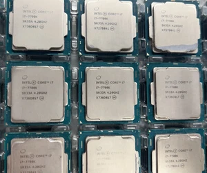 Intel Core i7-7700K 4-core 4.50GHz 91W 8MB LGA-1151 CPU processor - Picture 1 of 1