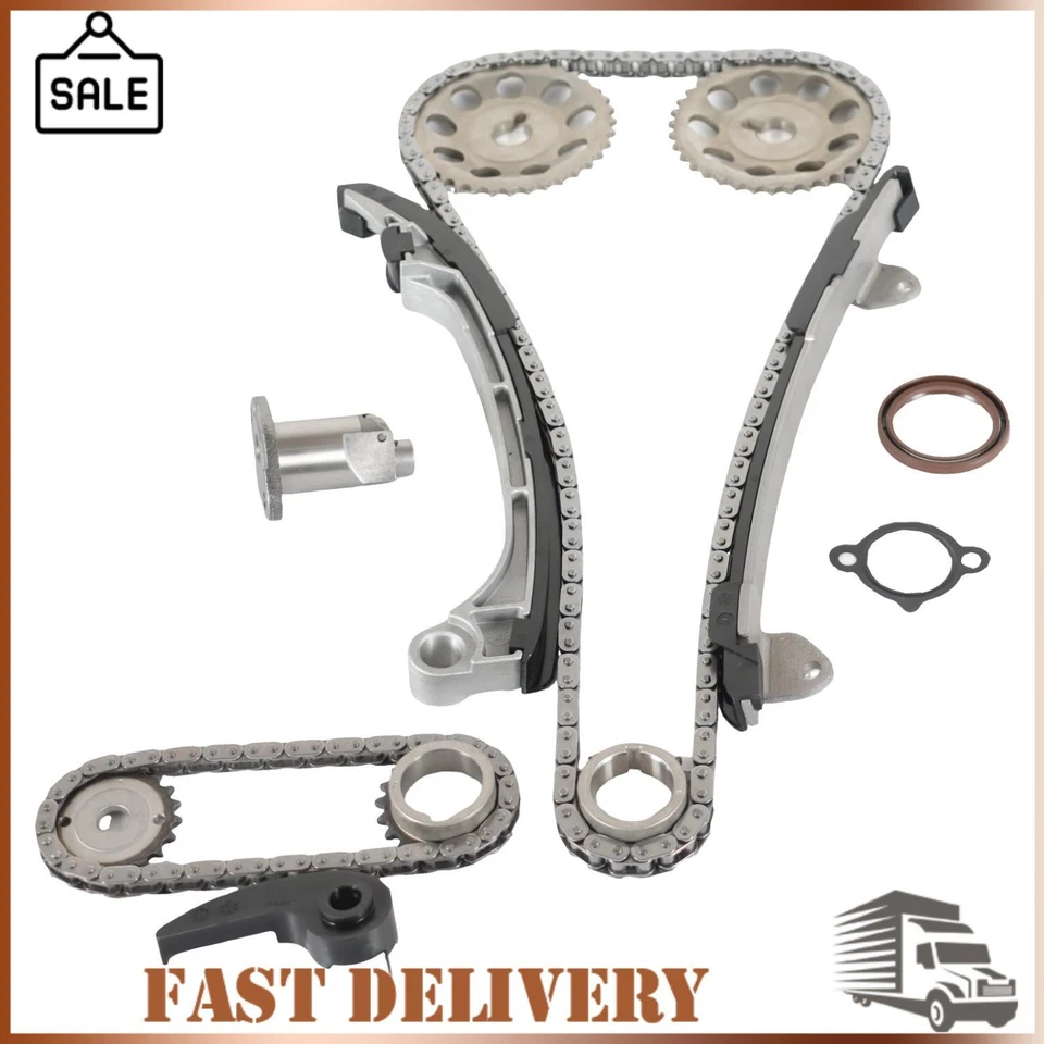 Kit de cadena de distribución para Toyota RAV4 Camry Corolla Solara Highlander 2,4 L 2001-2015 Foto 1 de 4