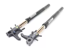 06-07 SUZUKI GSXR750 OEM FRONT FORKS SHOCK SUSPENSION SET PAIR - Picture 1 of 23