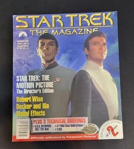 Star Trek The Magazine William Shatner Leonard Nimoy December 2001 Collectors Ed - Picture 1 of 1