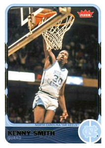 2011-12 Fleer Retro #42 Kenny Smith North Carolina Tar Heels