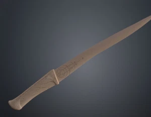 3d printed Paul Atreides (Jamis) Crysknife – Dune 1:1 - Picture 1 of 4