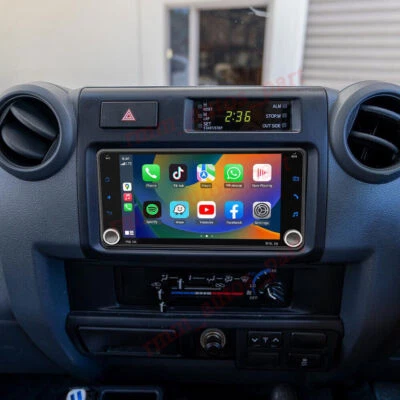 For Toyota Land Cruiser 79-Series 1983-06 Apple Carplay Android Car Stereo Radio - Image 1 of 4