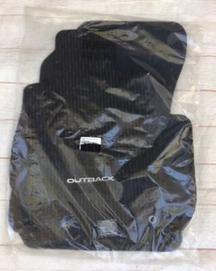 Subaru Outback 2015 2016 2017 2018 2019 Set Black Floor Mats J505SAL002 OEM NEW - Picture 1 of 3