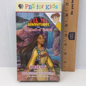Adventures From The Book Of Virtues Honesty PBS Kids VHS Indian Cinderella - Bild 1 von 2