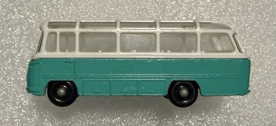 De colección Matchbox Lesney #68 B1 Mercedes Coach 1965 Raro Turquesa Foto 1 de 4
