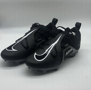 Sz 15 Nike Alpha Menace Pro 3 FTB Low Cleats FB6834-001 Black Mens - Picture 1 of 5