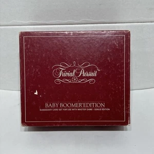 VINTAGE Trivial Pursuit BABY BOOMER Edition 1950s-1960s Subsidiary Card Set Only - Picture 1 of 3
