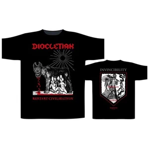 Camiseta para hombre Diocleciano Reiniciar Civilización Pequeña Negra - Imagen 1 de 1