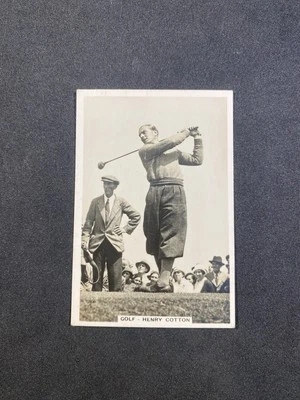 1935 Senior Service Sporting Events and Stars - Thomas Henry Cotton #20 - Image 1 of 2