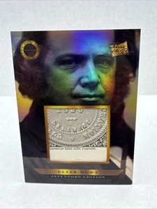 2025 Elias Howe Pieces of the Past Inventors #519 Relic Nähmaschinenerfinder - Bild 1 von 2