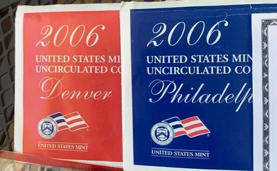 2006 USMint  Uncirculated Set {Denver & Philadelphia) - Image 1 of 4