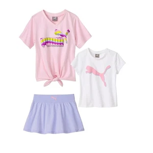 PUMA  Kid Girls' 3-piece Active Set    Size 5,6 - Picture 1 of 8