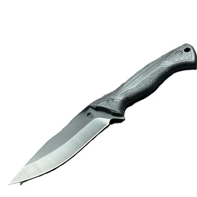 Cuchillo WithArmour Negro Táctico Hoja Fija Full Tang con Funda EDC Hoja de 5" Foto 1 de 4