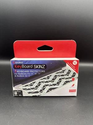 Duro Keyboard Skinz For MacBooks Pro 13, 15, 17 & MacBook Air 13 Pack of 2 - Image 1 of 4