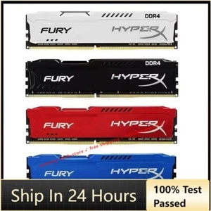 HyperX FURY RAM DDR4 16GB 8GB 32GB 4GB 3200 2666 2400 2133 Desktop Memory DIMM - Picture 1 of 10