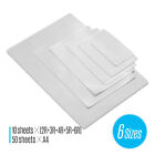 80mic Thermal Laminating Film Pouches  Clear Sheet for Photo Paper U3G1